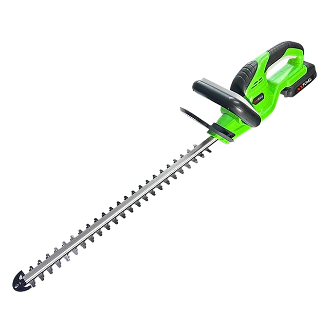 20V Lithium Powered Electric Cordless Hedge Trimmer