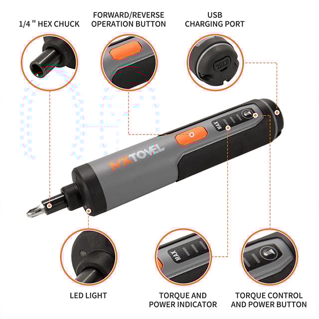 4V Cordless Screw Driver