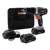 20V Various Speed Rechargeable Electric Portable Cordless Drill with LED Light