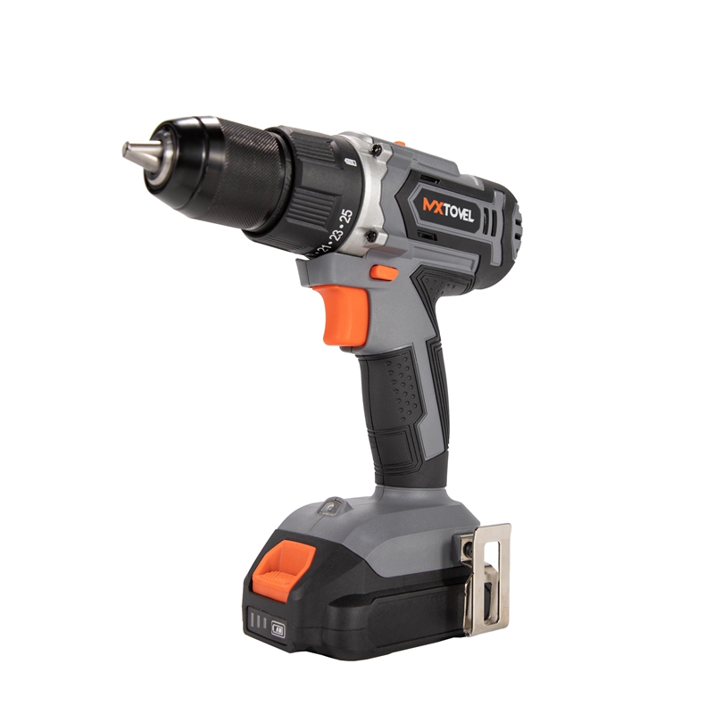 20V Various Speed Rechargeable Electric Portable Cordless Drill with LED Light