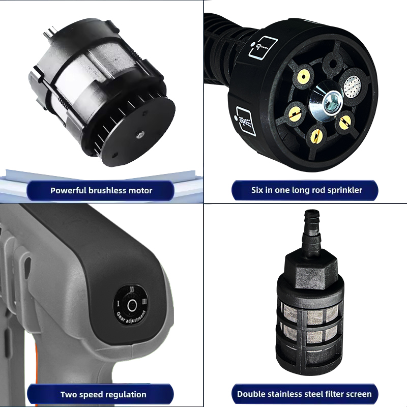 High Pressure Washer Cordless Car Washing Spray Gun Water Gun Brushless high pressure washer