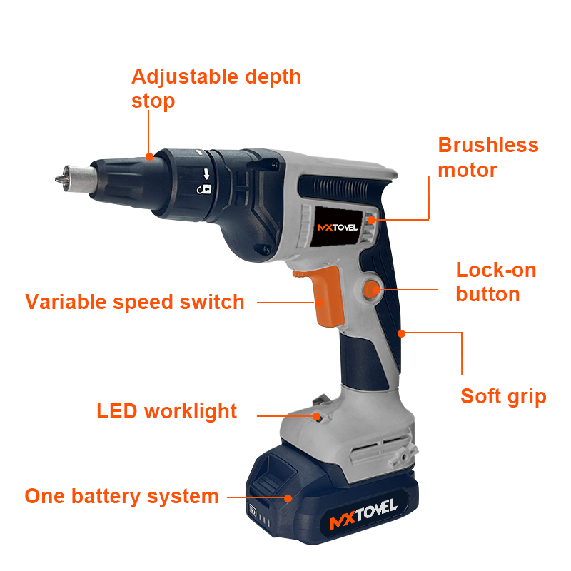 Wholesale 20V Electric Brushless Drywall Screwdriver