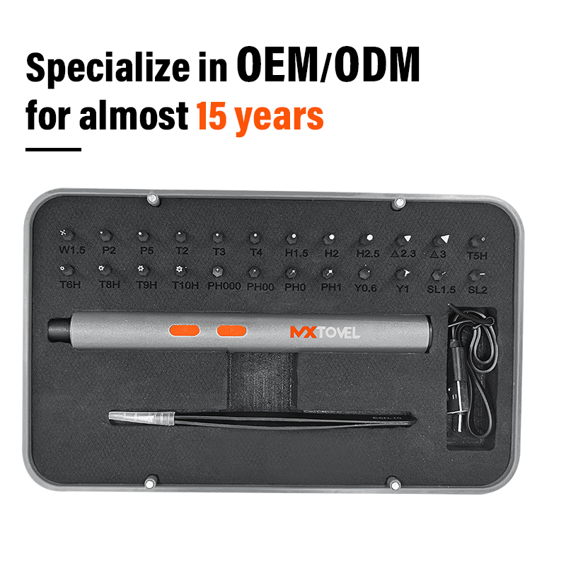 Precision Electrical Mini Cordless Power Screw Drivers Electric Screwdriver Set