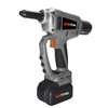20V Brushless Rivet Gun Electric Cordless Riveter Rechargeable Rivet Gun