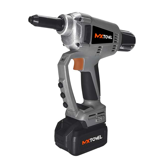 20V Brushless Rivet Gun Electric Cordless Riveter Rechargeable Rivet Gun
