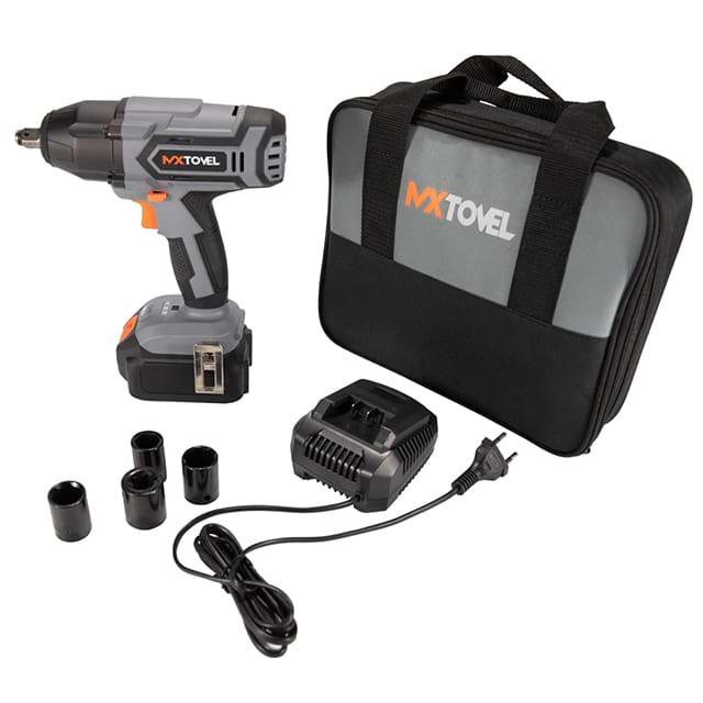 High Torque Lithium Battery Cordless Impact Wrench Electric Power Tools