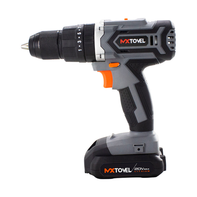 20V Cordless Hammer Drill Combo Tools Kit Set with Lithium Battery