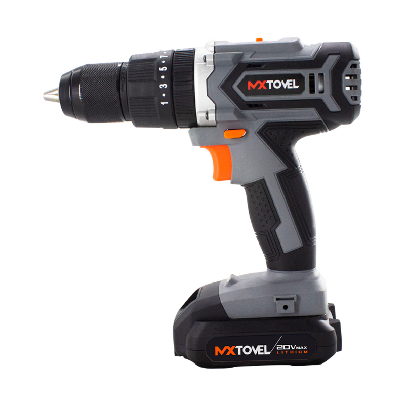 20V Cordless Hammer Drill Combo Tools Kit Set with Lithium Battery