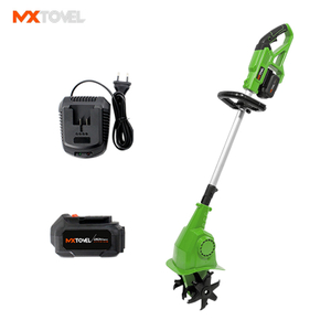 20V Electric Rototiller Battery Cordless Tiller with Battery and Charger
