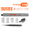Precision Electrical Mini Cordless Power Screw Drivers Electric Screwdriver Set