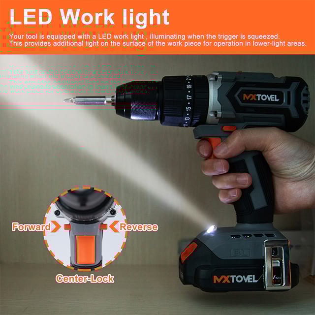 20V Brushless Hammer Drill