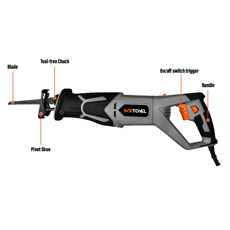 High Performance Variable Speed Reciprocating Saw Jig Saw