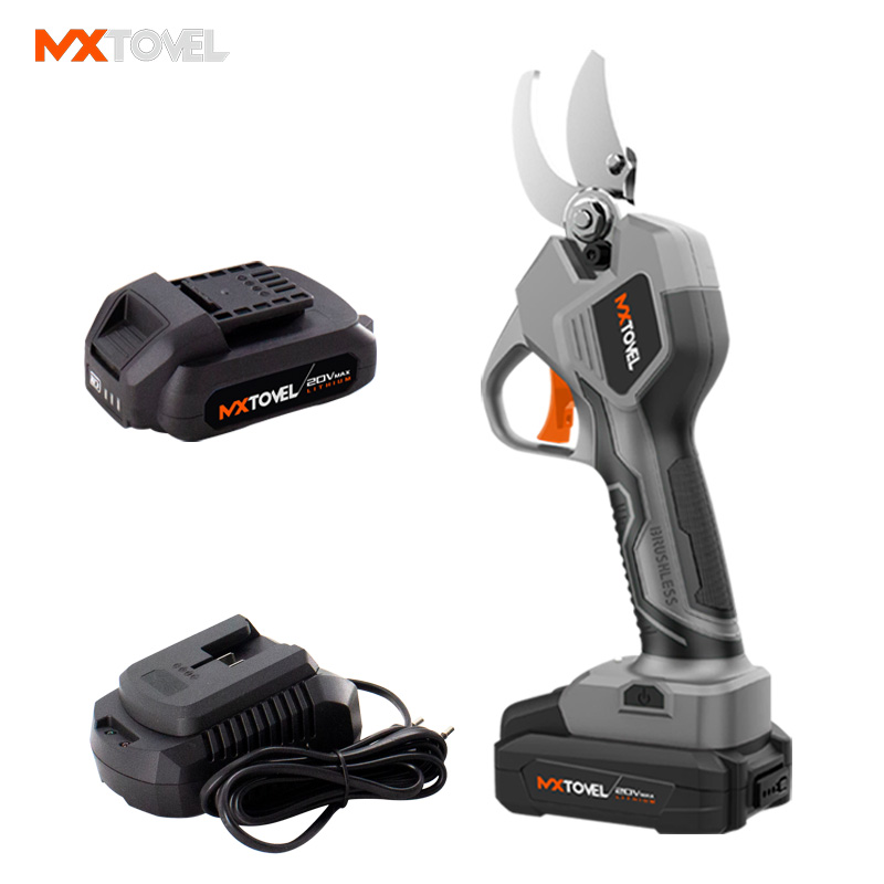 20V Battery Pruning Scissors Garden Tool Cordless Brushless Electric Pruner Shear